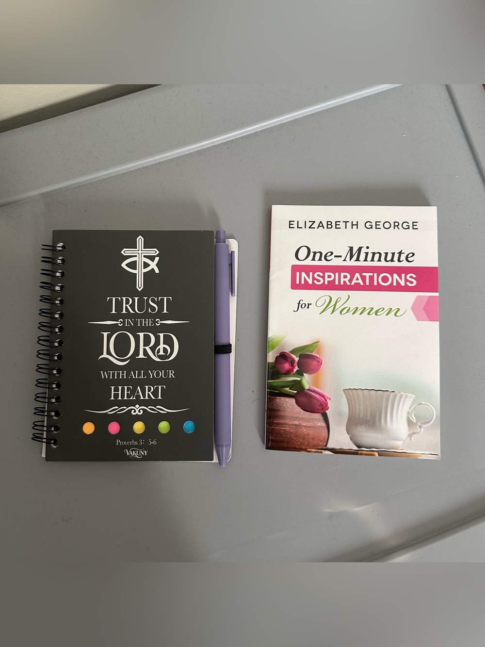 Christian Notepad and Inspirational Book NEW spiral religion devotional church